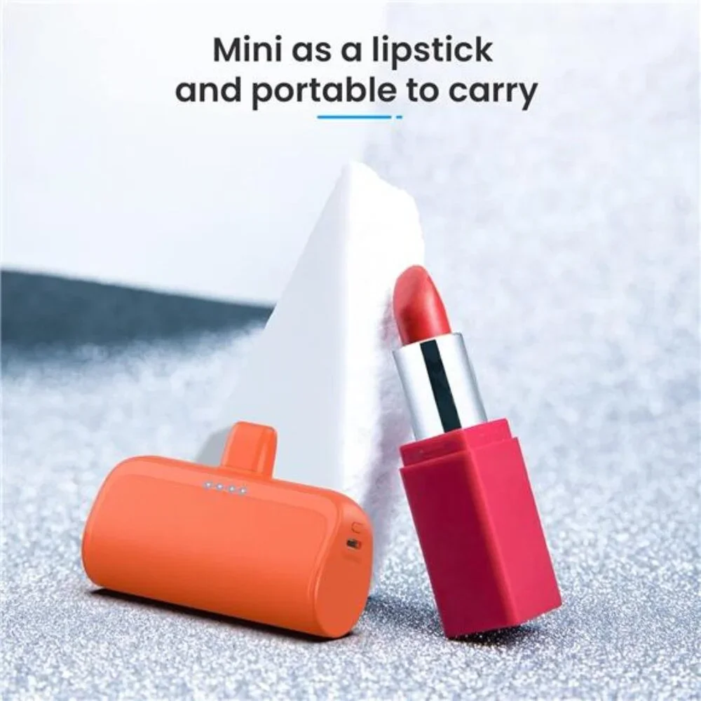 Mini Portable Charger Power Bank for iPhone,5200mAh Portable Phone Charger